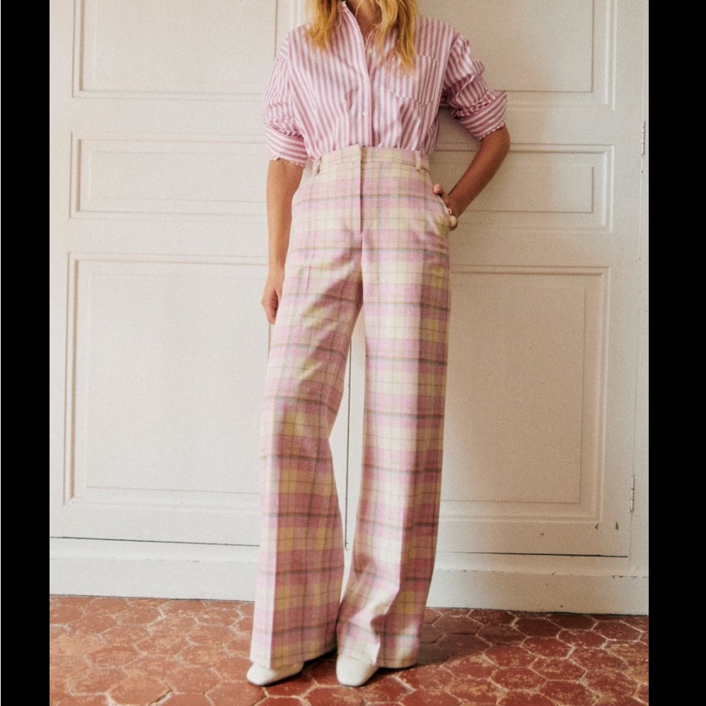 Sezane wool trousers NWT